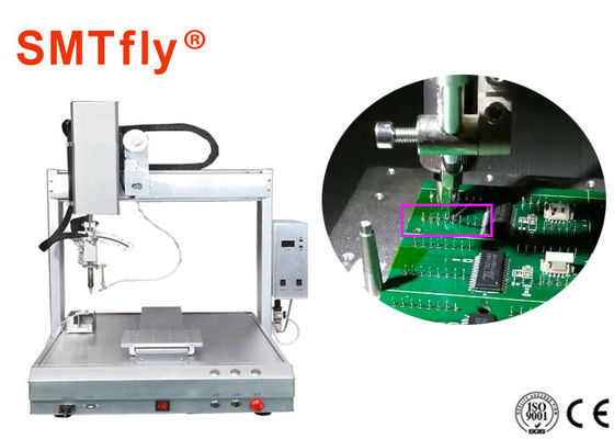Κίνα ρομποτική συγκολλώντας μηχανή PCB ακρίβειας 0.02mm για τον πίνακα κυκλωμάτων SMTfly-411 προμηθευτής