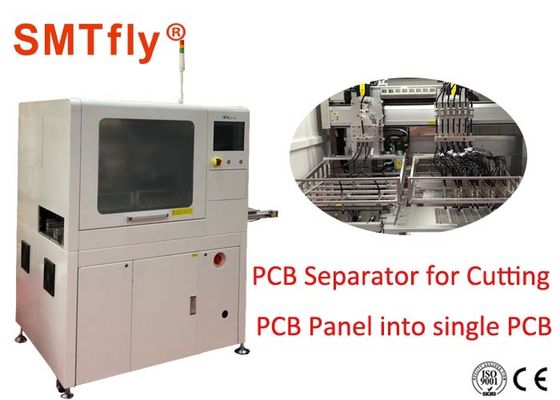 Κίνα Ευθύγραμμη μηχανή PCB Depaneling λέιζερ δρομολογητών, μηχανή χειρισμού πινάκων που αυτοματοποιείται πλήρως προμηθευτής