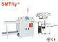 Ελάχιστο πάχος 0.4mm Unloader φορτωτών PCB με το σύστημα ελέγχου SMTfly-250XS PLC προμηθευτής