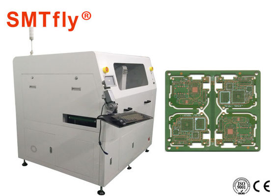 Κίνα Ευθύγραμμη Cnc μηχανή δρομολογητών PCB, διπλός πάγκος εργασίας SMTfly-F06 κοπτών λέιζερ PCB προμηθευτής