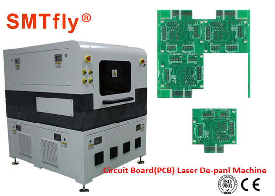 Κίνα Ταχύτητα ανίχνευσης λέιζερ μηχανών 2500mm/S PCB Depaneling λέιζερ διαχωριστών FPC SMTfly-5L προμηθευτής