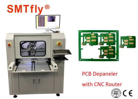 Κίνα CNC στάσεων μόνη μηχανή δρομολογητών PCB Depaneling με 80mm/S, τέμνουσα ακρίβεια 0.1mm προμηθευτής
