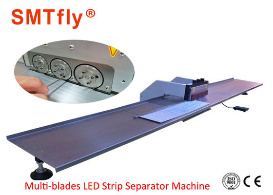 Κίνα Οι πολυ-λεπίδες Β κόβουν τη μηχανή PCB Depaneling για το αλουμίνιο φωτισμού των οδηγήσεων Depaneling, SMTfly-3S προμηθευτής